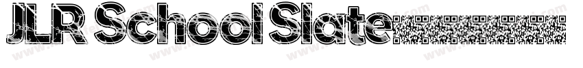 JLR School Slate字体转换